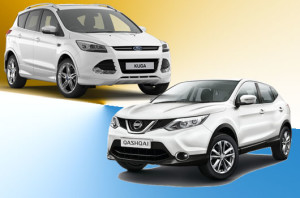 Confronto tra Ford Kuga e Nissan Qashqai